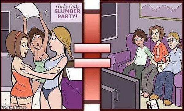 5. Пижамная вечеринка