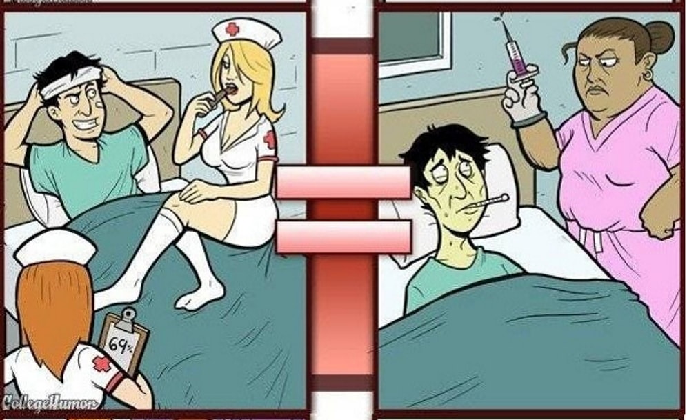 12 сексуальных фантазий мужчин: ожидание VS реальность