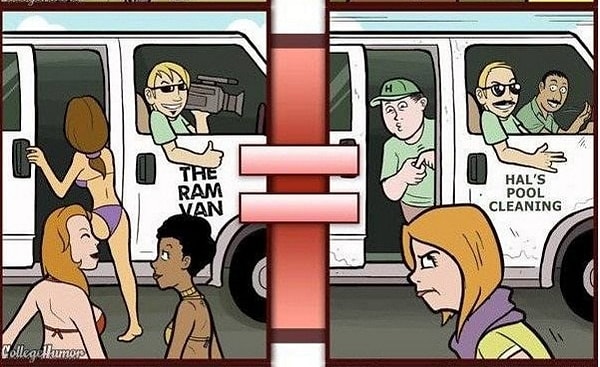 10. Фургон, полный готовых на все девушек