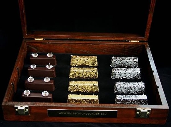 7. Gold and Diamond Chocolates ($1250)
