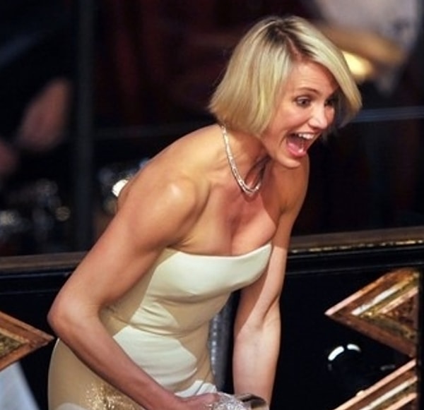 14. Кэмерон Диаз боится дверных ручек