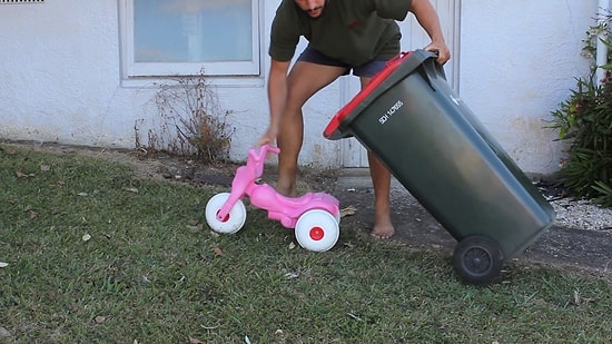 Kendi İmkanlarıyla Çocuğuna Go-Kart Aracı Yapan Baba