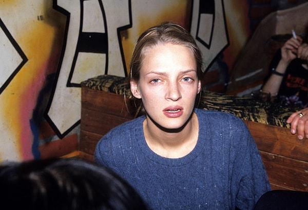 21. Uma Thurman Z Bar'da, 1994.