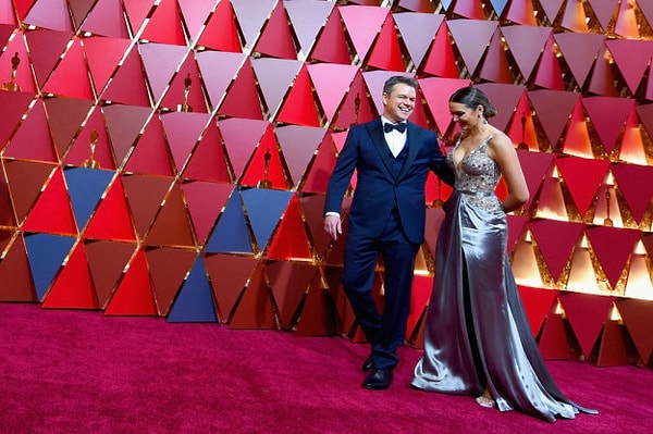 7. Мэтт Деймон и Люсьяна Баррозо