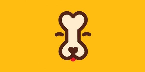 3. Köpek maması dükkanından ilginç bir logo