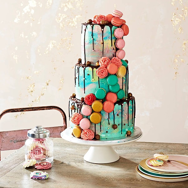 12. Торт + макароны!