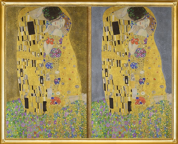 3. "Поцелуй" -  одна из самых знаменитых картин австрийского художника Густава Климта. Где же оригинал?