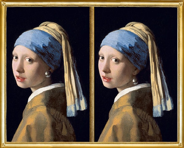 10. Легендарная картина нидерландского художника Яна Вермеера "Девушка с жемчужной сережкой". Вы наверняка быстро догадались, где подлинник