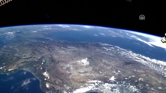 NASA Astronotu Jeff Williams'ın Kamerasından Uzaydan Türkiye