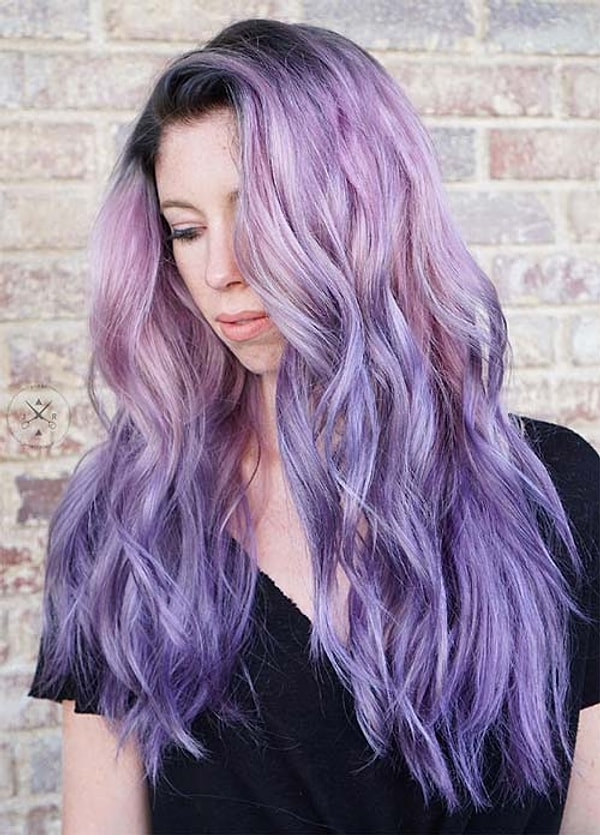 1. Лавандовое окрашивание