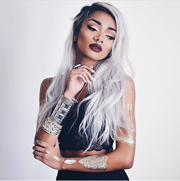 10. Седое окрашивание