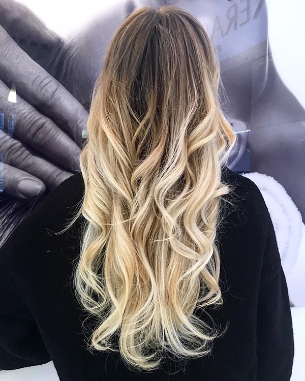 3. Окрашивание в технике "балаяж"