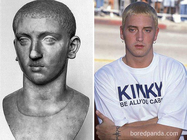 19. Roma İmparatoru Severus Alexander ve Eminem.