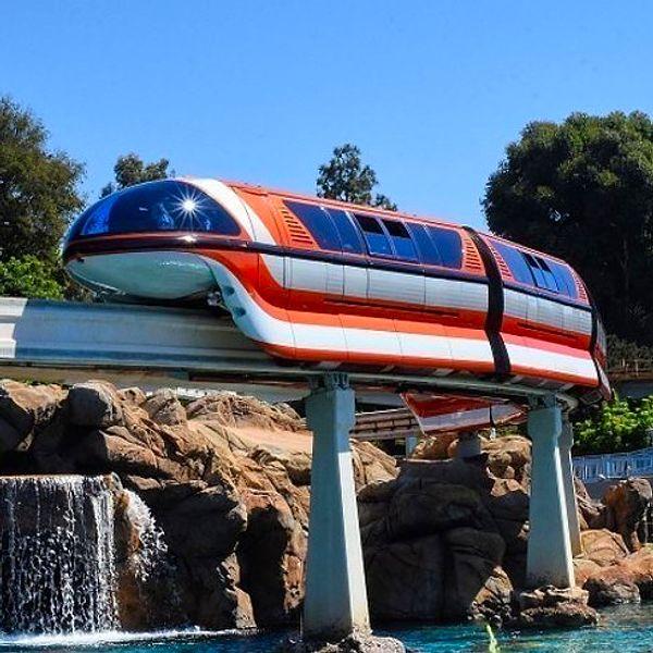 12. Disneyland has a strange ghost who can sometimes be seen running along the monorail track.