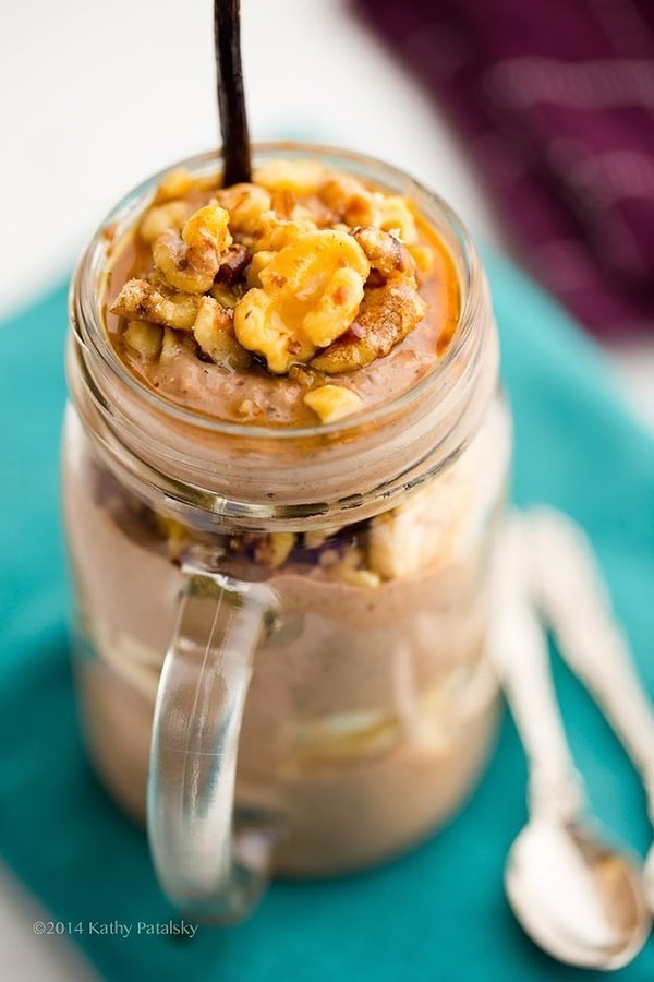 1. Овсянка с апельсином и ванилью