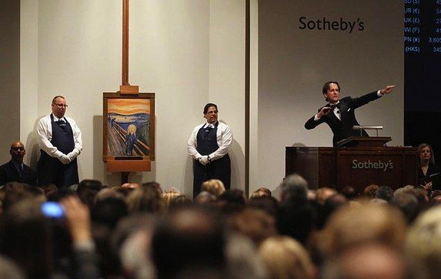 12. Newyork Sotheby's Müzayede Evinde rekor fiyata alıcı buldu.