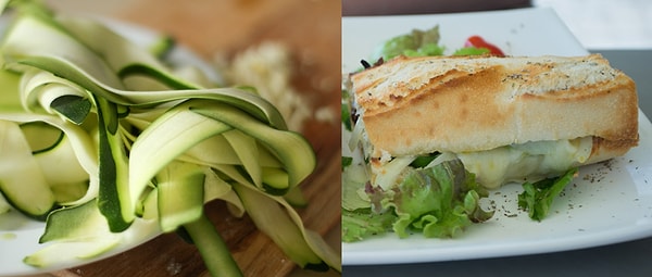 5. Маринованный цукини и курица