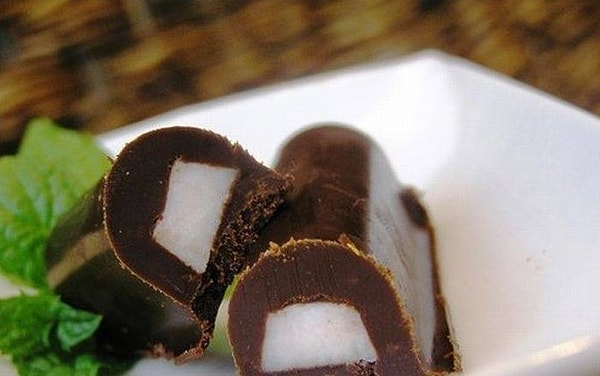 9. Сало в шоколаде