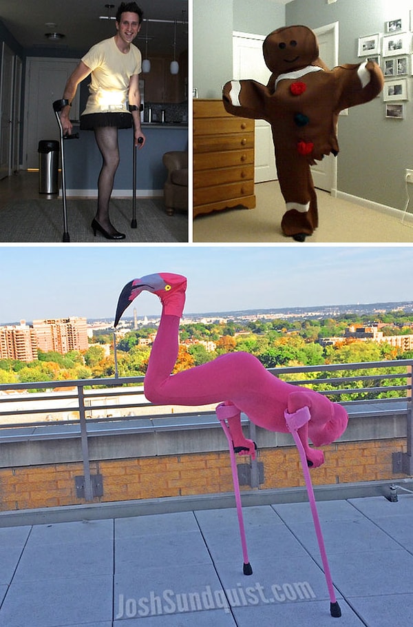 19. "Для этого парня отсутствие ноги не проблема!"