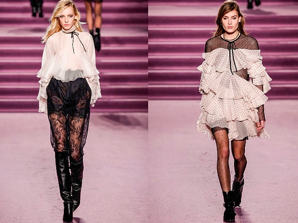 5. Рюши, воланы, оборки