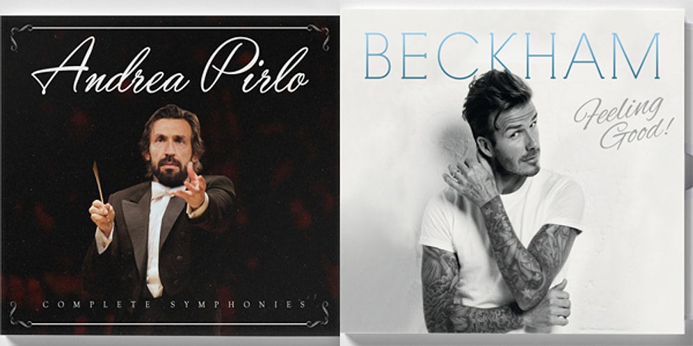 Yıldız Futbolcular Müzik Albümü Çıkarsalardı Kapakları Nasıl Olurdu?