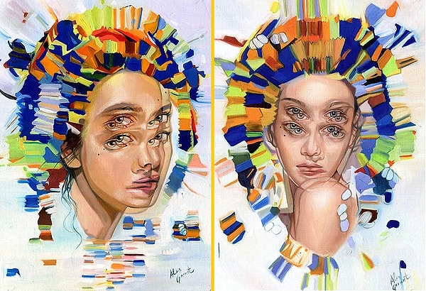 5. Перед тем как смотреть на портреты Гарант, необходимо хорошенько подготовить глаза. В противном случае, концентрация на портрете более 5 секунд может вызвать головокружение или головную боль.