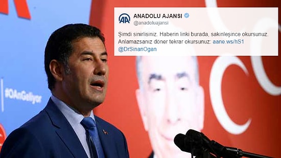 Anadolu Ajansı 'Şiddet Ne Zaman Protesto Oldu' Diyen Oğan'a ‘Trip Attı’: 'Şimdi Sinirlisiniz'