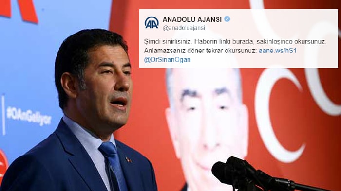 Anadolu Ajansı 'Şiddet Ne Zaman Protesto Oldu' Diyen Oğan'a ‘Trip Attı’: 'Şimdi Sinirlisiniz'