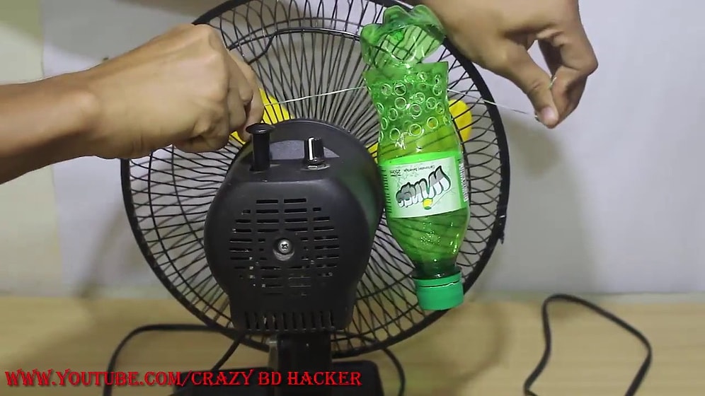 Vantilatör ve Pet Şişe Kullanarak Ev Yapımı Klima Nasıl Yapılır?