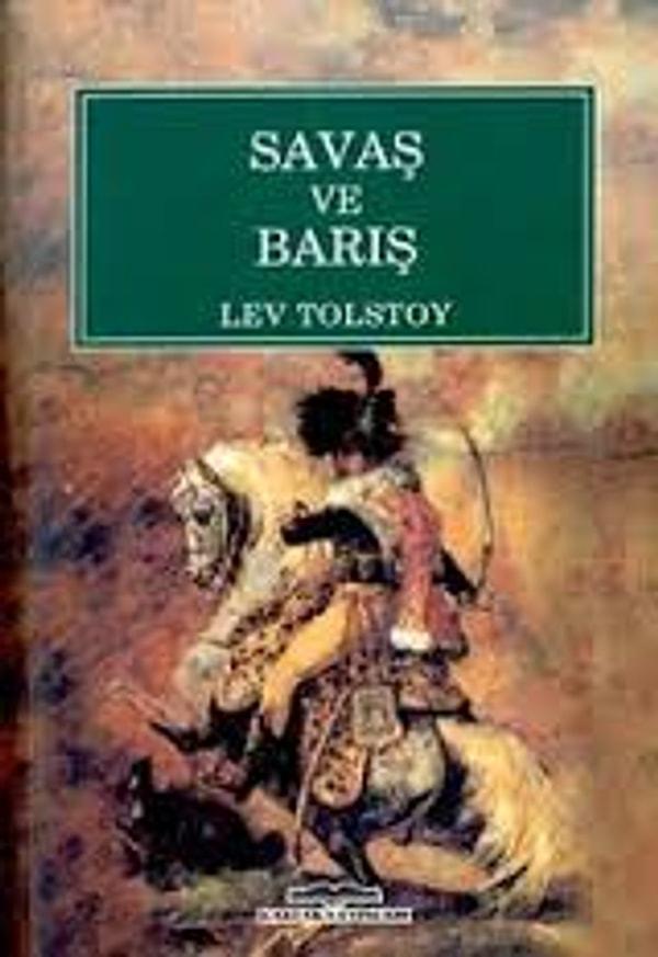 10. Savaş ve Barış – Lev Tolstoy