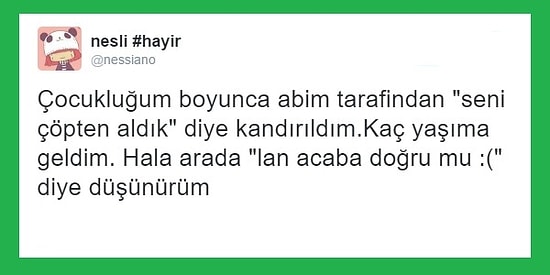 Evin Küçük Çocuğunun En Büyük Çilesi: Seni Çöpte Bulduk Yalanı