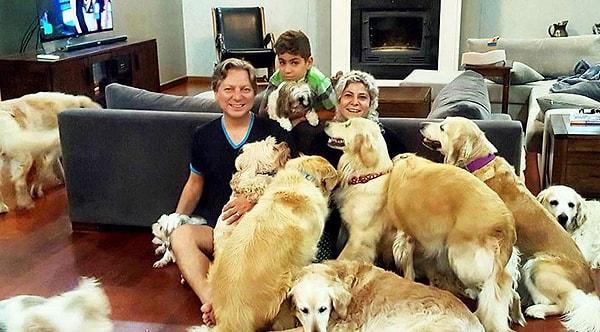 Işkın Moğol Alçı ise köpeklerin yaşadığı villadaki yeni fotoğrafları kendisine ait sosyal paylaşım sitesinden paylaştı.