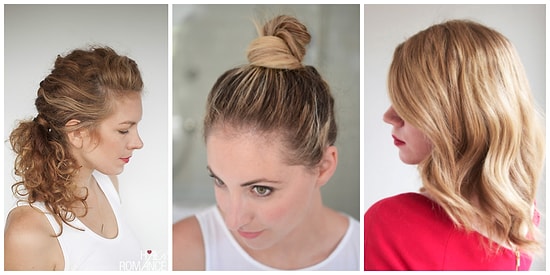 10 причесок, на которые уйдет не более 17 минут: для тех, кто терпеть не может долго укладывать волосы