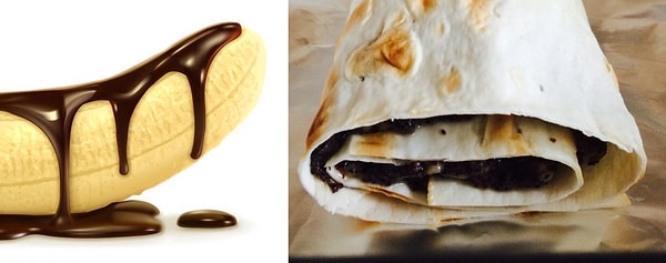 10. С бананом и шоколадом