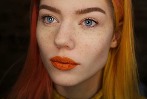 5. Естественные веснушки или нет?