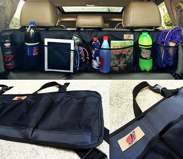 33. Удобный подвесной органайзер с кармашками