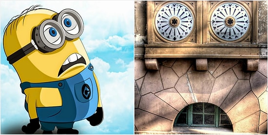 20 забавнейших примеров парейдолии, которые убедят вас в том, что эти дома живые!