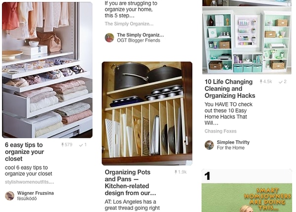 14. Следите за новыми идеями на Pinterest.