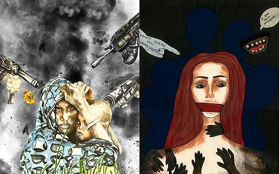 Dünya Kadınlar Günü İçin 20 Kadın Sanatçıdan, 20 Ülke ve 20 Sorun: Puslu Kadınlar Atlası