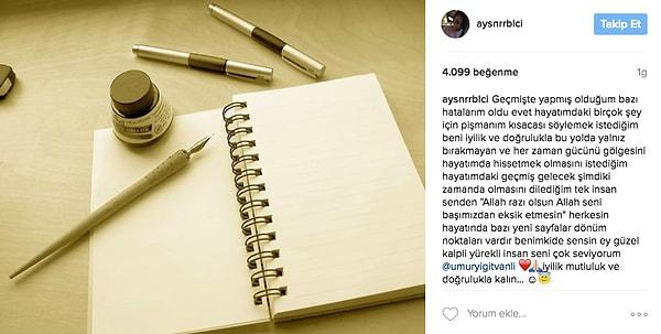 Ve bugün Ayşenur Balcı büyük bir adım daha attı ve Instagram hesabındaki tüm fotoğrafları sildi; tek bir fotoğrafla kendine yepyeni bir sayfa açtığını ilan etti.