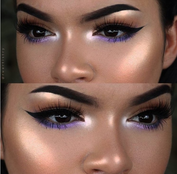 9. К сожалению, твоя любовь к хайлайтеру обязательно приведет к тому моменту, когда ты обнаружишь, что превратила себя в елочную игрушку.