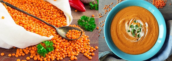 9. Из чечевицы