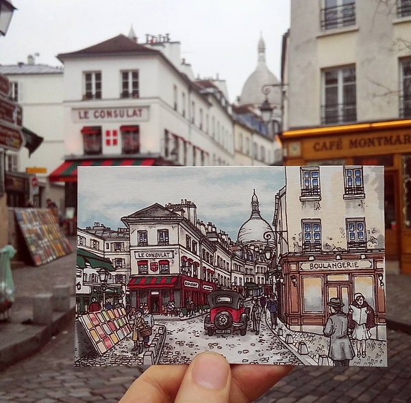 3. Монмартр, Париж, Франция