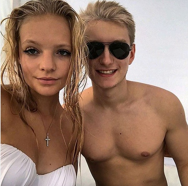 5. Елизавета Пескова помолвлена со студентом Юрием Мещеряковым