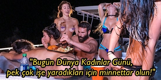Densiz Bilzerian Kadınlar Günü'nde Yaptığı Uygunsuz Paylaşımla Terbiyesizliğini Kanıtladı!