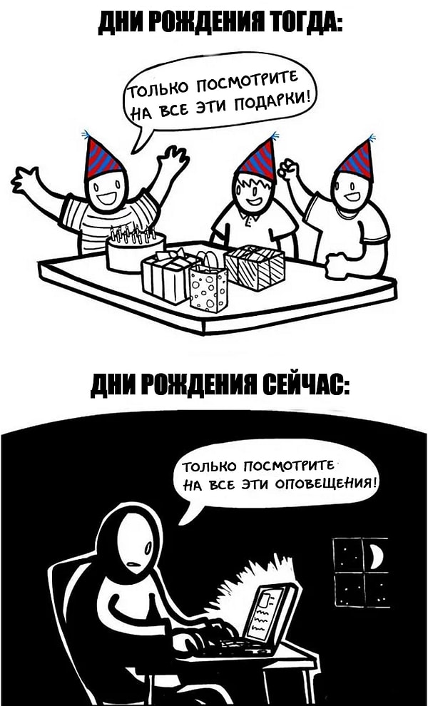 9. Дни рождения