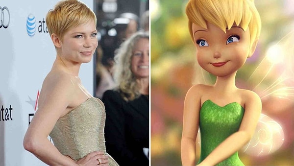 8. Мишель Уильямс - Динь-Динь ("Питер Пэн")