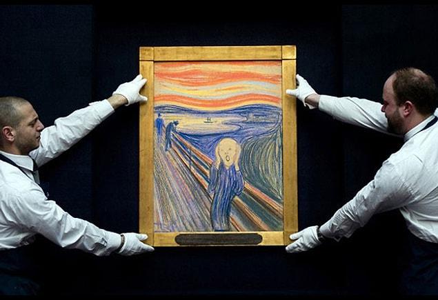 2. Munch made a lithograph of the concept and mass-produced the image.