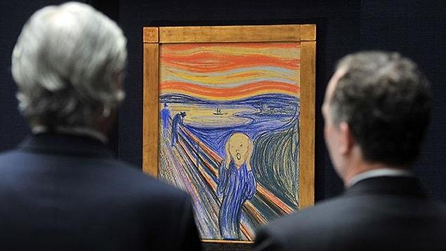 8. Did you know that when The Scream was first stolen the thieves left a mocking note?