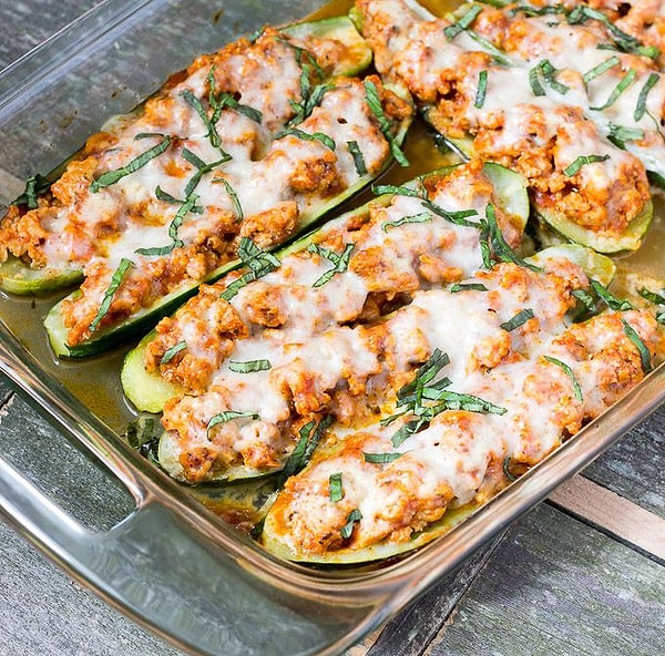 3. Кабачки с курицей